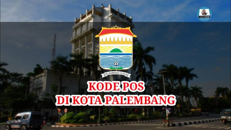Daftar Kecamatan, Desa/Kelurahan, Kode Pos Palembang - sikambapang